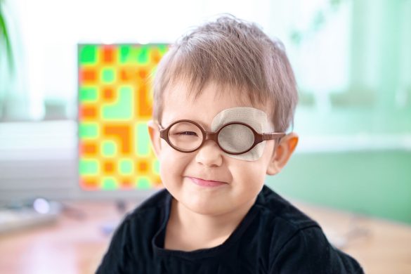 Eye patch - lazy eye - amblyopia